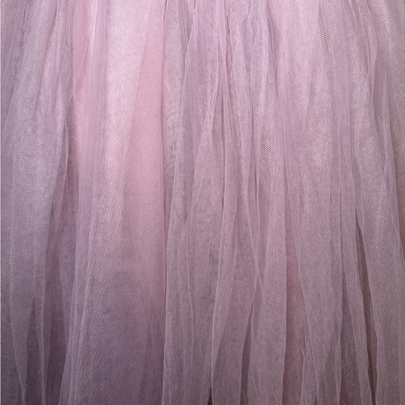 Formal Dress sequin/tutu Girls ribbon strap purplish - Picture 4 of 13